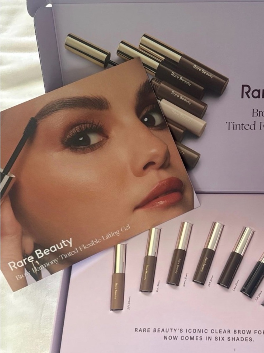New 2026 Rare beauty 7 pcs brow pr package, sand new, never used or swatched!